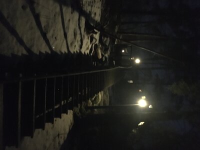 Osqvik - schody ze sauny
