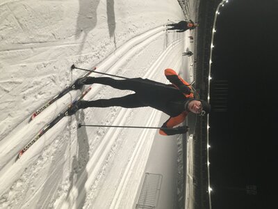 Běžkování na Stadionu
