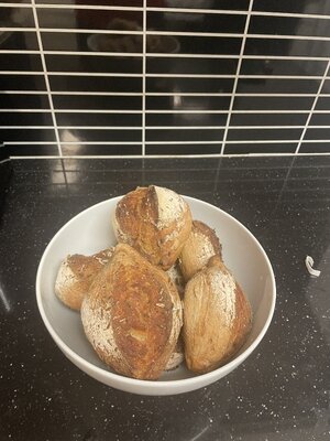 Prvorepublikové dalamánky/Czech bread buns
